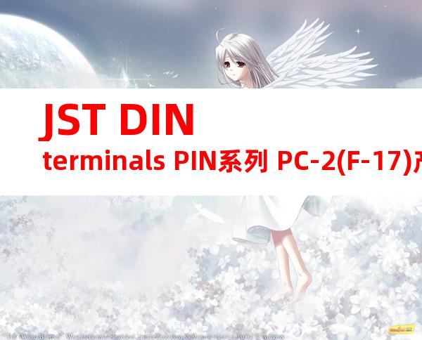 JST DIN terminals PIN系列 PC-2(F-17)产品规格书